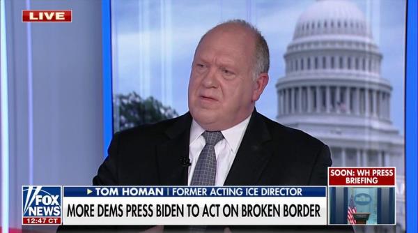 Tom Homan: Biden admin is going to 'legalize illegal immigration'